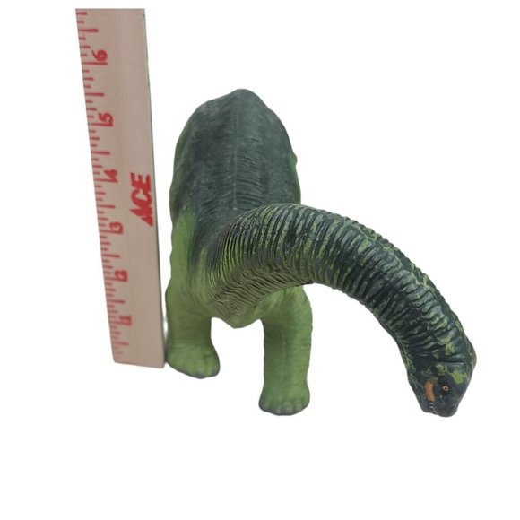 The Carnegie Safari Apatosaurus Plastic Dinosaur 1988 Rare 16" Vintage - Picture 9 of 10